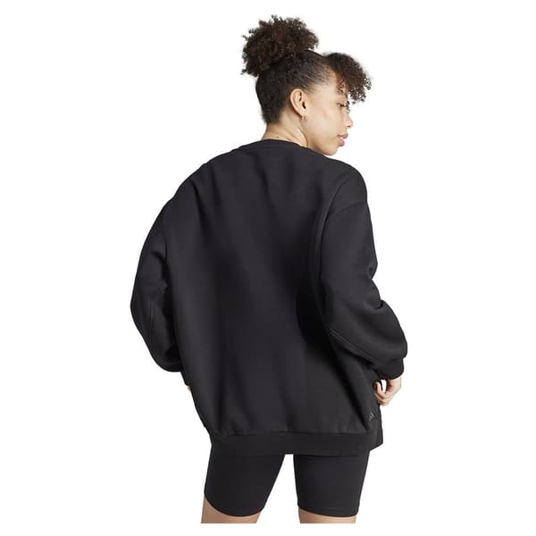Adidas Tröja All Szn Fleece Graphic Svart XS Kvinna