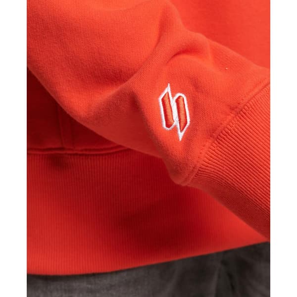 Superdry Luvtröja Luxury Sport Loose Röd S Man
