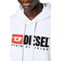Miniatyrbillede 5 af 5: Diesel Hættetrøje Ginn Hvid 2XL Mand