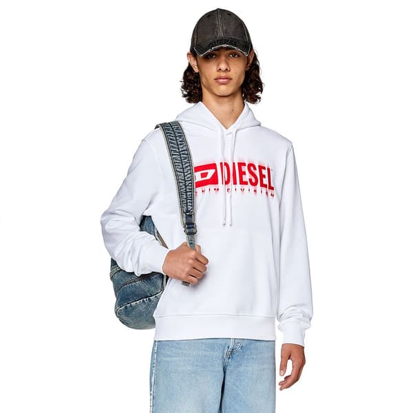 Diesel Luvtröja Ginn L5 Vit S Man