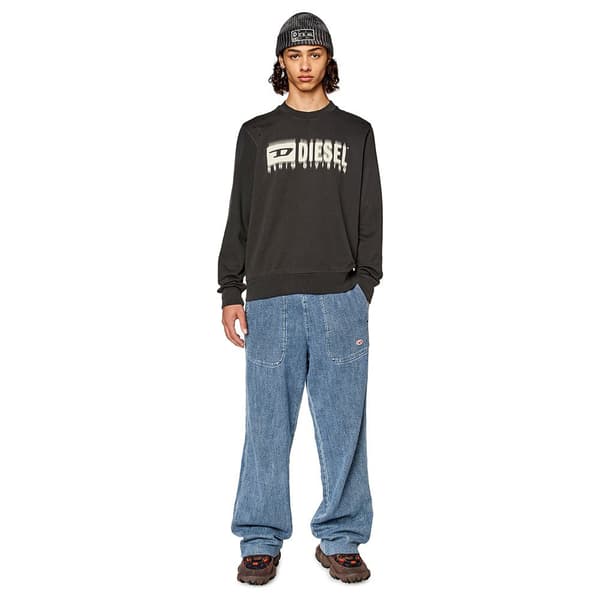 Diesel Sweatshirt Ginn L8 Grå S Mand