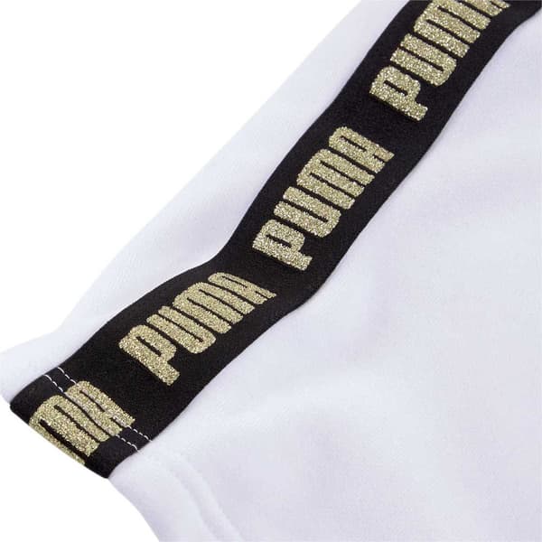 Puma Luvtröja Metallic Nights Vit,Grå S Kvinna