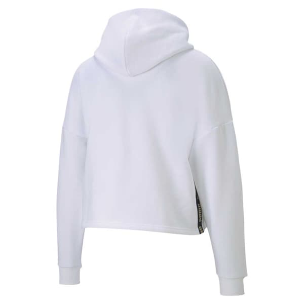 Puma Luvtröja Metallic Nights Vit,Grå S Kvinna