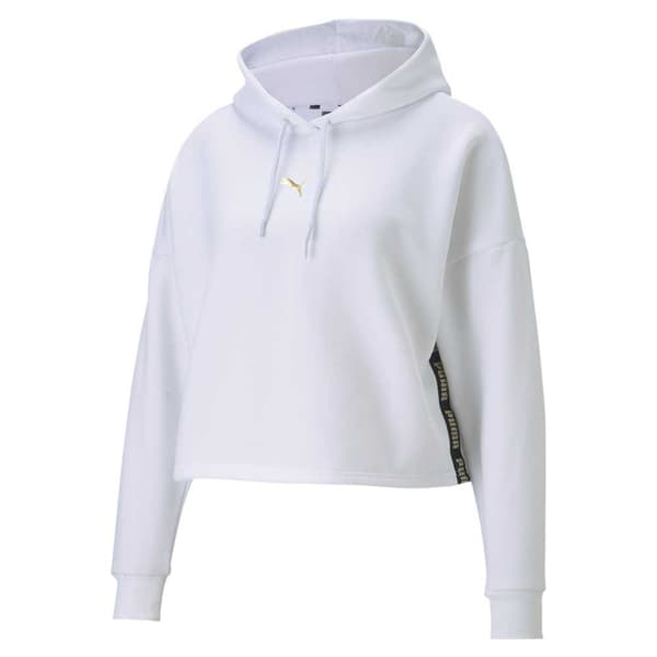 Puma Luvtröja Metallic Nights Vit,Grå S Kvinna