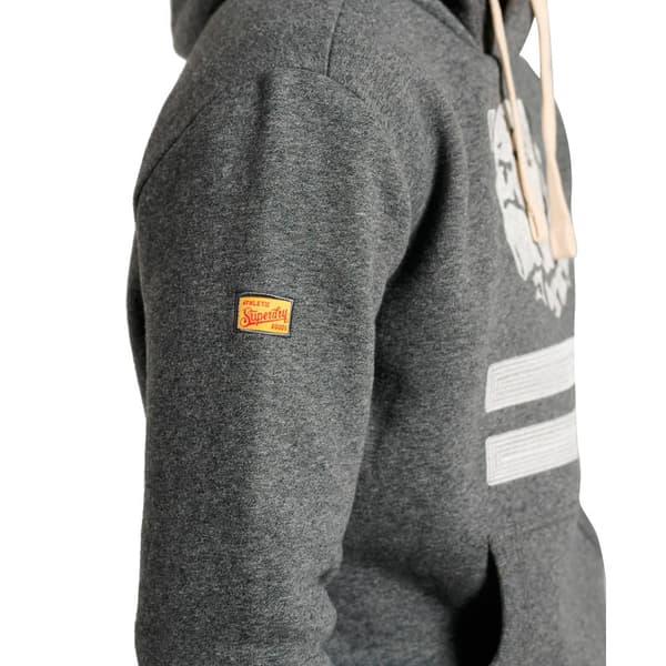 Superdry Luvtröja Collegiate State Grå M Man