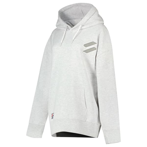 Superdry Huppari Code Apq Oversized Valkoinen XS-S Nainen