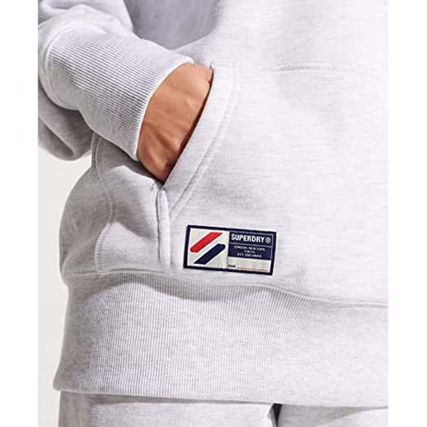 Superdry Huppari Code Apq Oversized Valkoinen XS-S Nainen