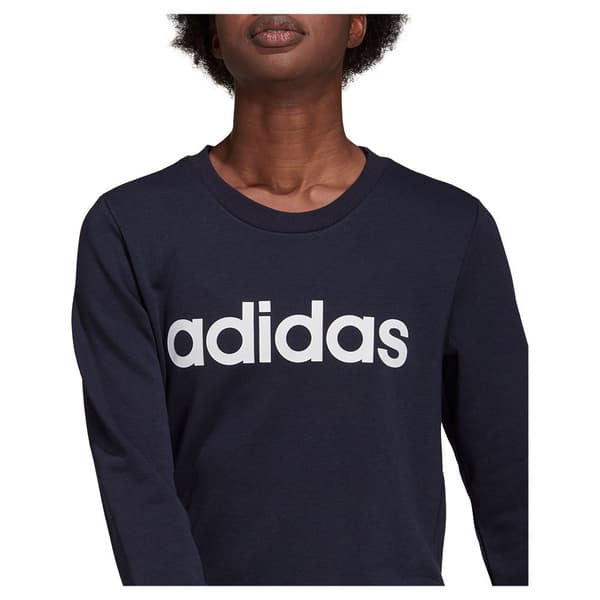 Adidas Tröja Linear Ft Svart XS Kvinna