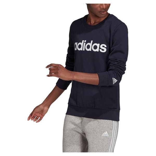 Adidas Tröja Linear Ft Svart XS Kvinna