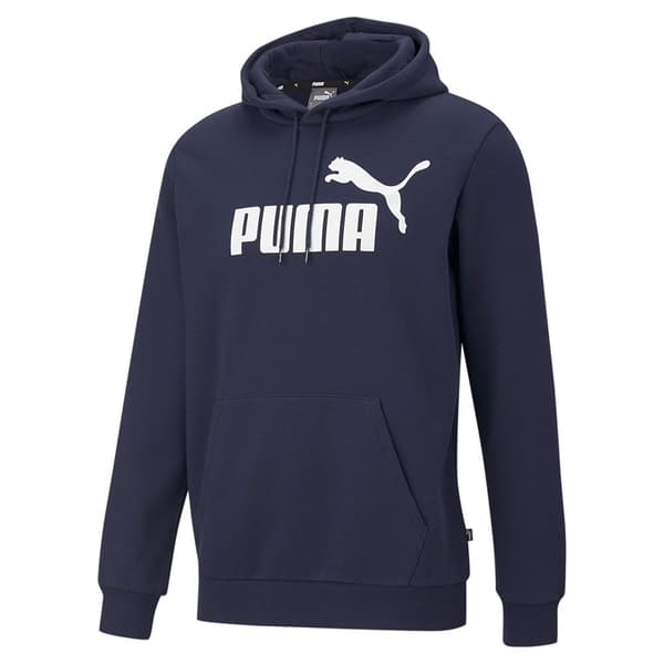 Puma Tröja Essentials Big Logo Fl Blå L Man