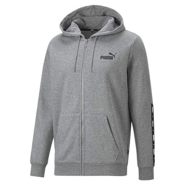 Puma Tröja Essentials+ Tape Fl Grå S Man