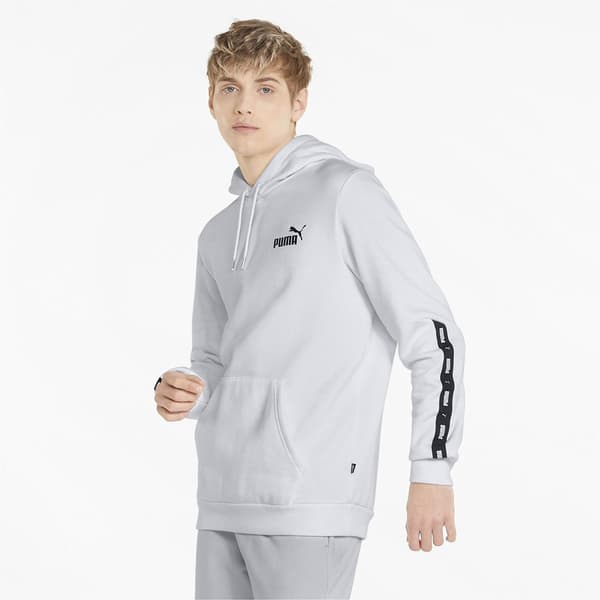 Puma Tröja Essentials+ Tape Fl Vit L Man