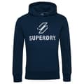 Miniatyrbild 2 av 4: Superdry Luvtröja Code Sl Stacked Apq Blå S Man
