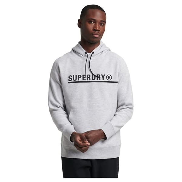 Superdry Luvtröja Code Tech Graphic Vit 2XL Man