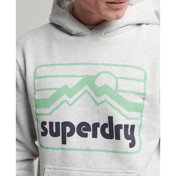 Superdry Luvtröja Vintage 90s Terrain Vit XL Man