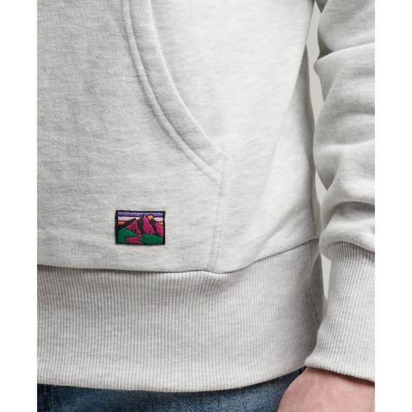 Superdry Luvtröja Vintage 90s Terrain Vit XL Man