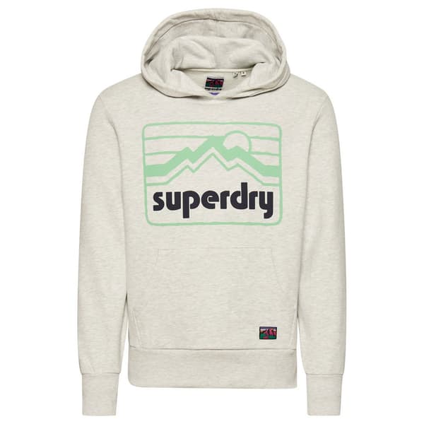 Superdry Luvtröja Vintage 90s Terrain Vit XL Man