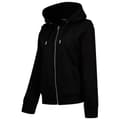 Pikkukuva 3 / 3: Superdry Full Vetoketjullinen Villapaita Vintage Logo Emb Hood Musta 2XS Nainen