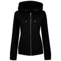 Pikkukuva 1 / 3: Superdry Full Vetoketjullinen Villapaita Vintage Logo Emb Hood Musta 2XS Nainen