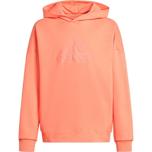 Adidas Hættetrøje Fi Logo Orange 9-10 Years Pige