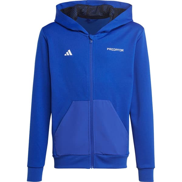 Adidas Sweatshirt Med Full Dragkedja Predator Blå 11-12 Years Flicka