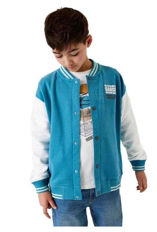 Garcia Sweatshirt G33464 Blå 12-13 Years Dreng