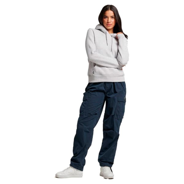 Superdry Luvtröja Essential Logo Grå 2XS Kvinna