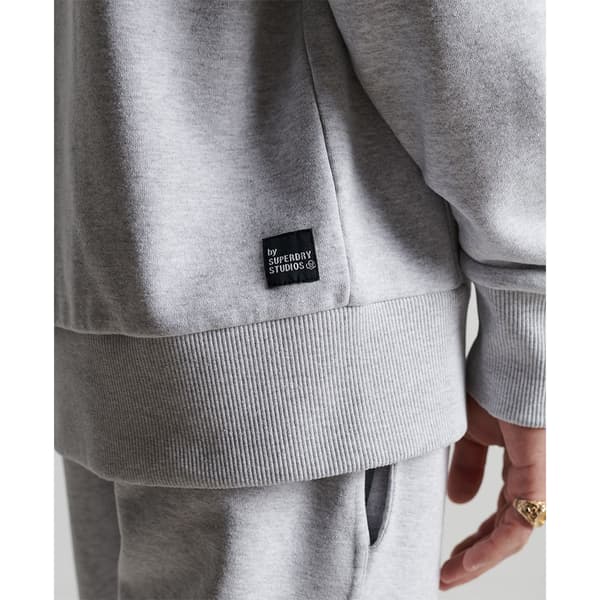 Superdry Luvtröja Studios Rcycl Micro Side Grå XS-S Man