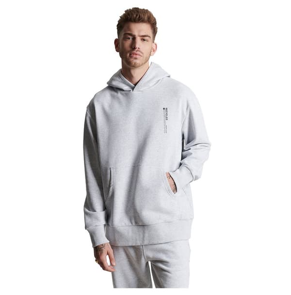 Superdry Luvtröja Studios Rcycl Micro Side Grå XS-S Man