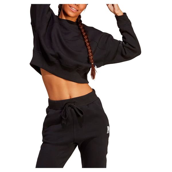 Adidas Sweatshirt Lounge Sort L / Regular Kvinde