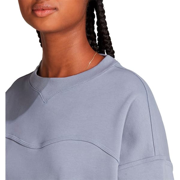 Adidas Sweatshirt Lounge Lilla L / Regular Kvinde
