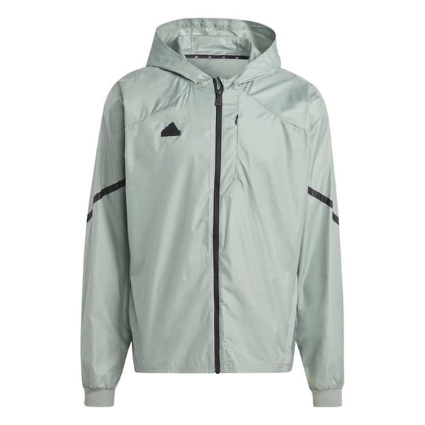 Adidas Sweatshirt Med Full Dragkedja D4gmdy Grönt M / Regular Man
