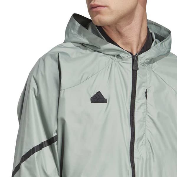 Adidas Sweatshirt Med Full Dragkedja D4gmdy Grönt M / Regular Man