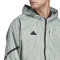 Miniatyrbild 6 av 7: Adidas Sweatshirt Med Full Dragkedja D4gmdy Grönt L / Regular Man