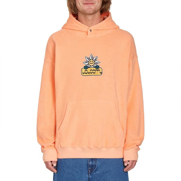 Volcom Chillhood Tröja Med Huva Orange L Man