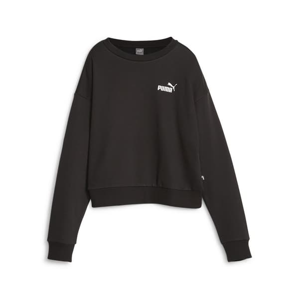 Puma Tröja Ess+ Relaxed Small L Svart L Kvinna