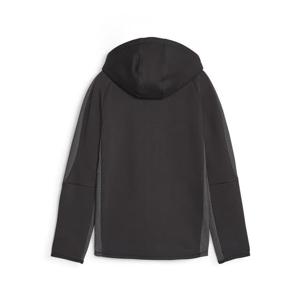 Puma Sweatshirt Med Full Dragkedja Evostripe Svart 9-10 Years Pojke