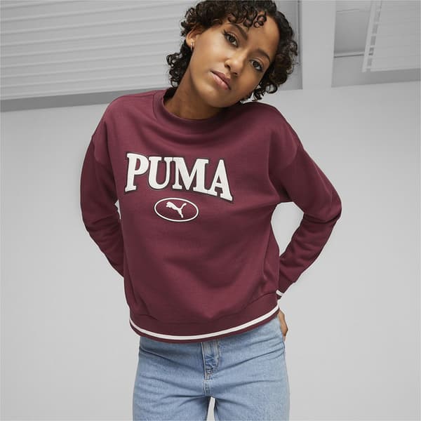 Puma Tröja Squad Fl Lila M Kvinna