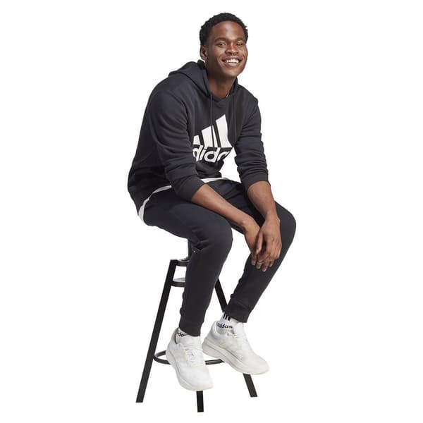 Adidas Luvtröja Essentials Fleece Big Logo Svart XS / Regular Man