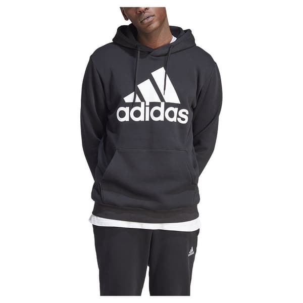 Adidas Luvtröja Essentials Fleece Big Logo Svart XS / Regular Man
