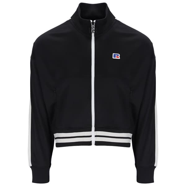 Russell Athletic Sweater School Lemonlight Sort M Kvinde