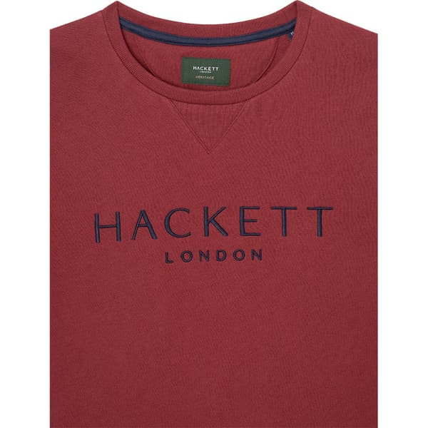 Hackett Sweatshirt Heritage Rød XL Mand