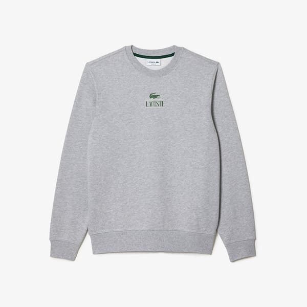 Lacoste Huppari Sh1156 Harmaa L Mies