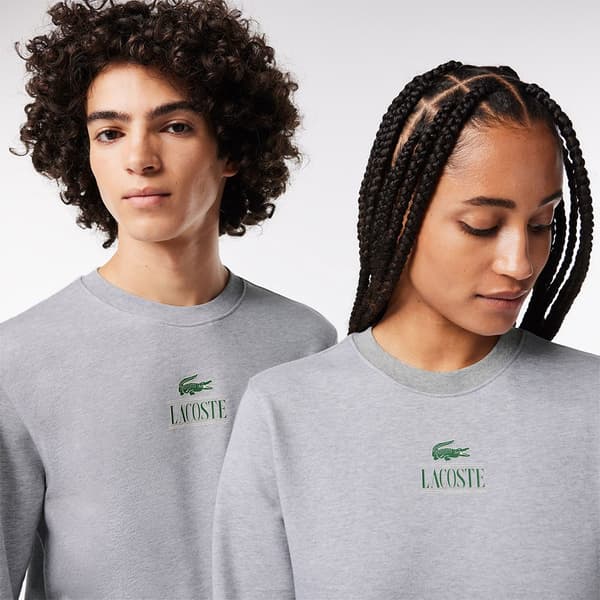 Lacoste Huppari Sh1156 Harmaa L Mies