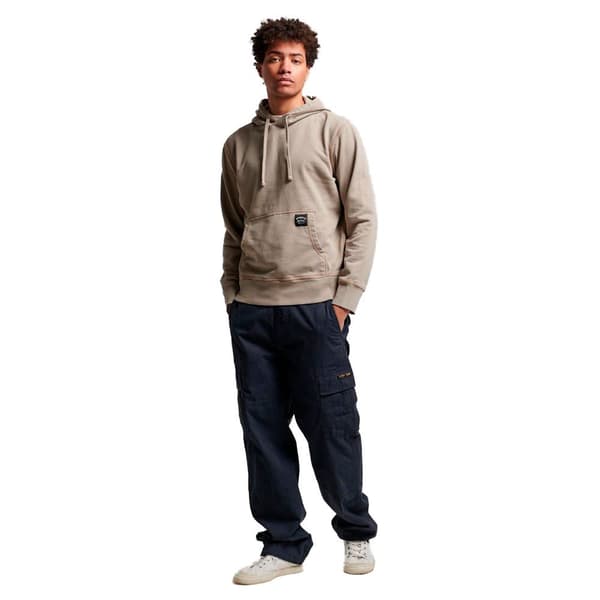 Superdry Sweatshirt Med Full Dragkedja Contrast Stitch Relaxed Beige XL Man
