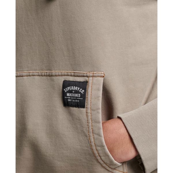Superdry Sweatshirt Med Full Dragkedja Contrast Stitch Relaxed Beige XL Man