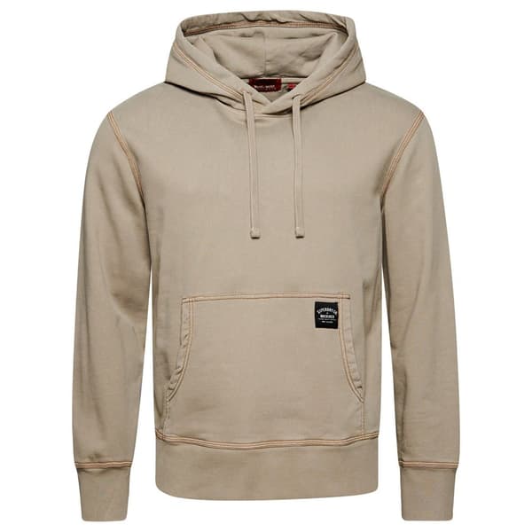 Superdry Sweatshirt Med Full Dragkedja Contrast Stitch Relaxed Beige XL Man