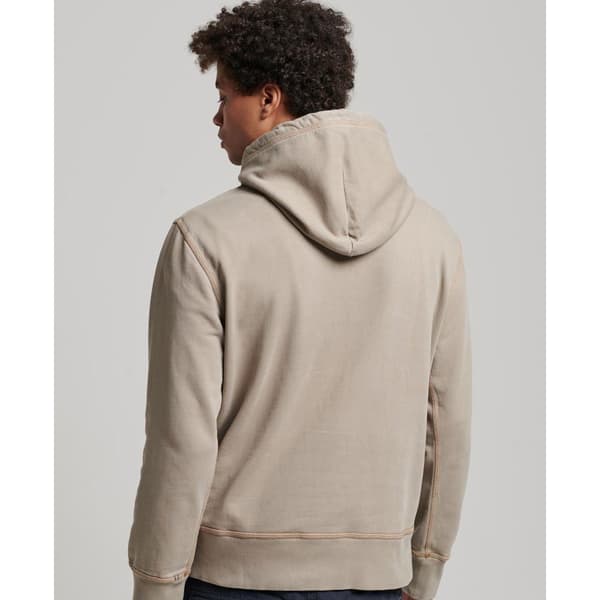 Superdry Sweatshirt Med Full Dragkedja Contrast Stitch Relaxed Beige XL Man