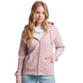 Miniatyrbild 1 av 7: Superdry Sweatshirt Med Full Dragkedja Essential Logo Rosa 2XS Kvinna