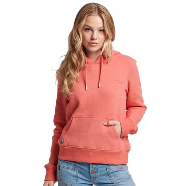 Superdry Luvtröja Essential Logo Orange 2XS Kvinna